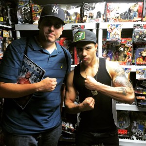 DJ Z and I @ the Wrestling Universe 