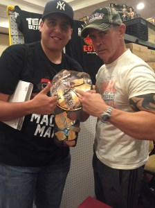 Hardcore Holly and I with the Hardcore Title 