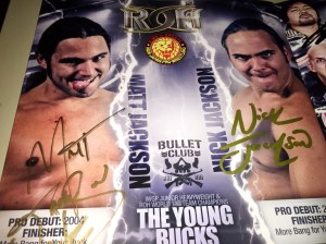 Young Bucks autographs