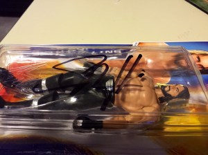 Seth Rollins autographed Mattel Basics figure 