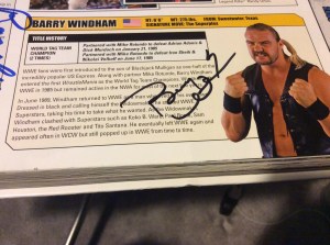 Barry Windham autograph