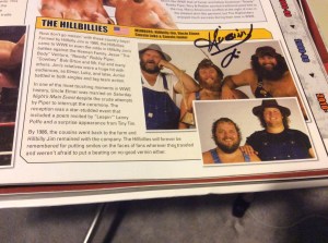 Hillbilly Jim autograph #1