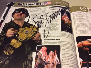 Sgt. Slaughter autograph 