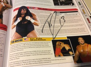 Tazz Encyclopedia autograph