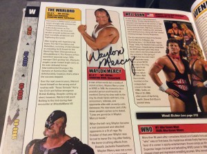Waylon Mercy autograph